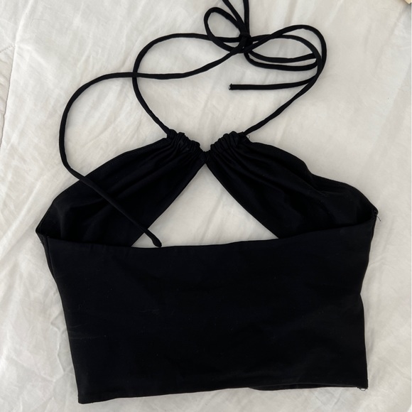 (SOLD ON FB) BEGINNING BOUTIQUE Bowie Crop Top - Picture 4 of 5